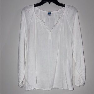Old Navy White Blouse for Women